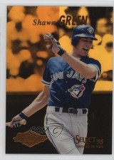 1995 Select Certified Edition Rookie Mirror Gold Shawn Green #105 0ji1