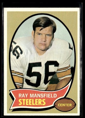 1970 Topps Ray Mansfield Rookie EX/MT Set Break #107