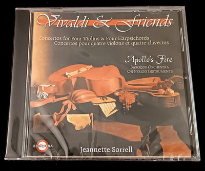 Vivaldi & Friends : Apollo's Fire Baroque Orchestra : Violin, Cello, Harpsichord