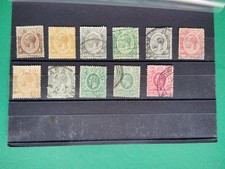 GREAT-BRITAIN-KENYA-UGANDA-1912-N1-N14-N10-N6-N12-N3-EAST-AFRICA-N41-N44-USED