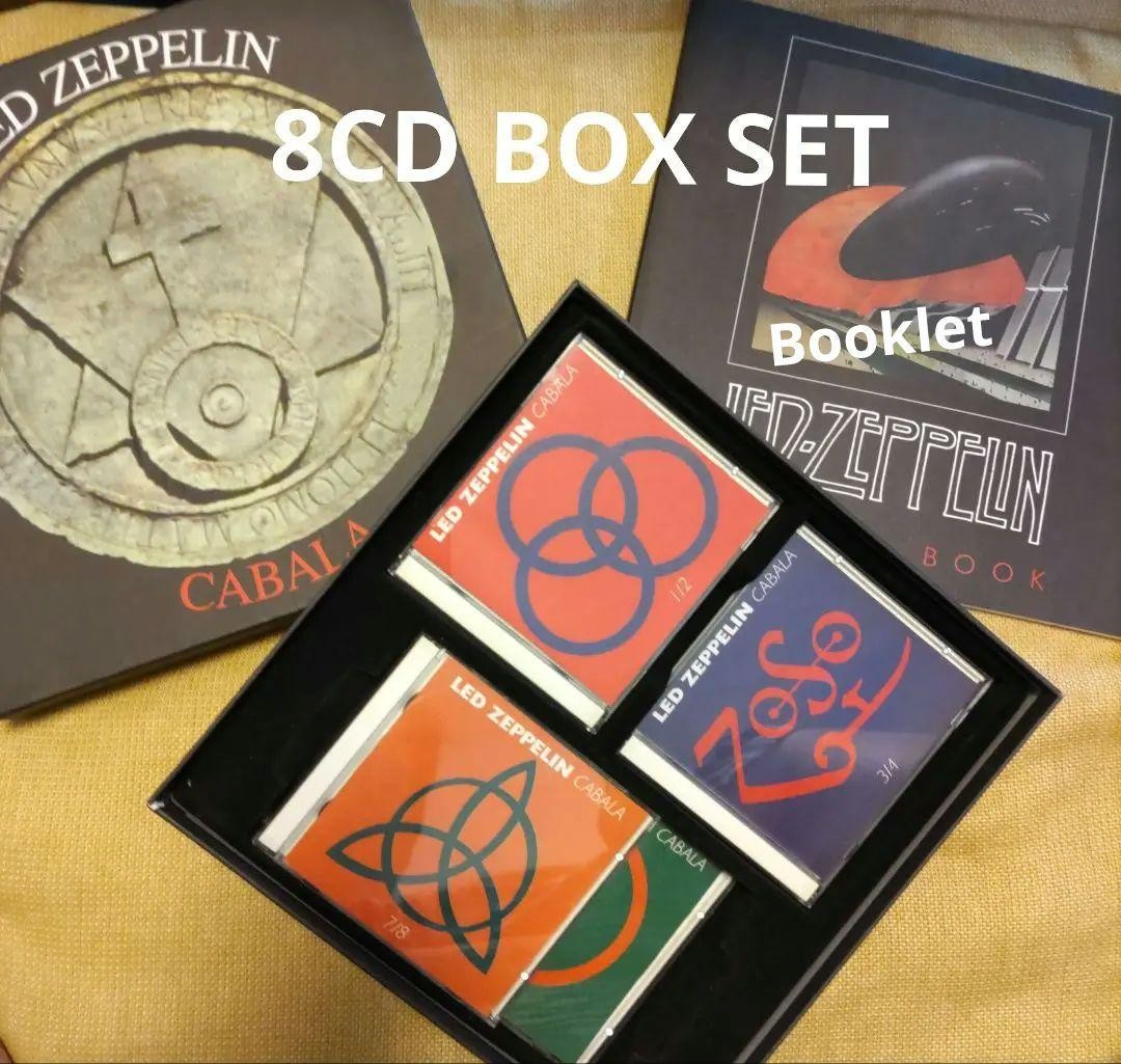 Led Zeppelin Cabala 8CD Box Set with Booklet, Music