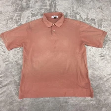 Murrays Toggery Shop Shirt Mens Large Red Polo Classic Nantucket Red USA