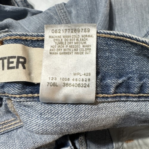Levi’s Mens Carpenter Denim Shorts Size 34, Blue Jean 100% Cotton Vintage - Picture 2 of 9