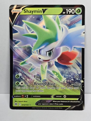 Pokemon Brilliant Stars Shaymin V 13/172 NM/M