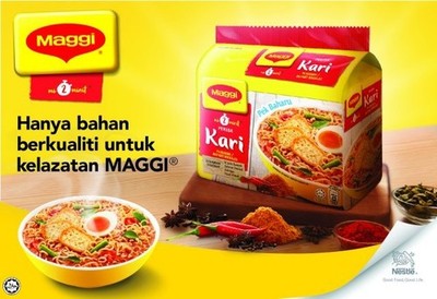 Maggi Kari 5 x Instant Noodles   Malaysian Spicy Curry | Fast Shipping Worldwide
