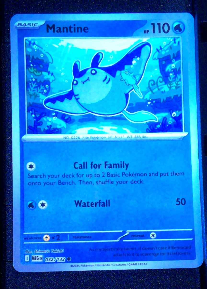 Mantine (Mega Evolution) #32/132 Pokemon TCG NM