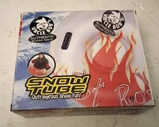 Hot Rod Snow Tube Uncle Bob's Snow Gear Heavy Duty Vinyl 2 Handles NEW & SEALED