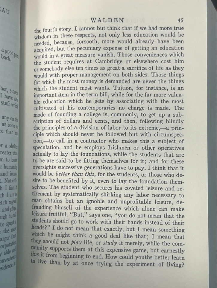 Walden & Other Writings Henry David Thoreau Modern Library 1937 HC Atkinson Ed. - Image 2 of 4