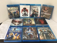 Blu-Ray Disc Lot Marvel and More READ