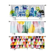 Circo Window Valances 54" x 15" Monster Party, Color Pop, Head in Clouds NEW