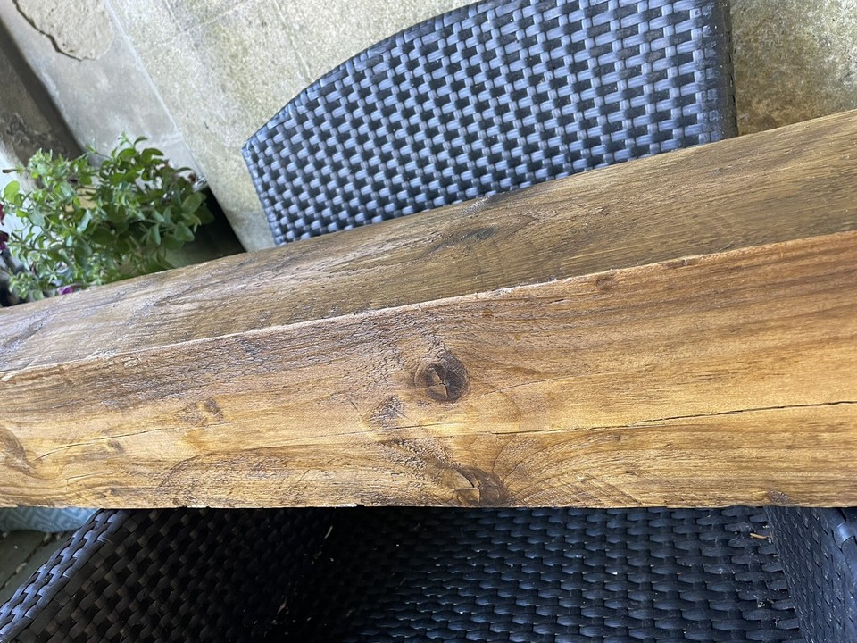 Solid oak Fireplace Mantel Beam Log Burner Shelf Lintel CHUNKY Timber