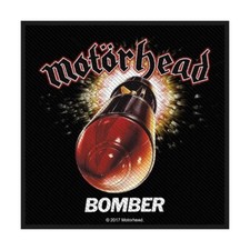 TOPPA / PATCH  : MOTORHEAD Bomber - 10x10 Cm Rock - Heavy Metal - Punk