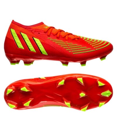 Adidas Predator Edge .2 FG Game Data - Red/Green/Black [GW0958] Size 46 2/3