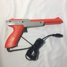 Original 1985 Orange Nintendo NES Zapper Duck Hunt Gun NES-005 OEM Light Gun