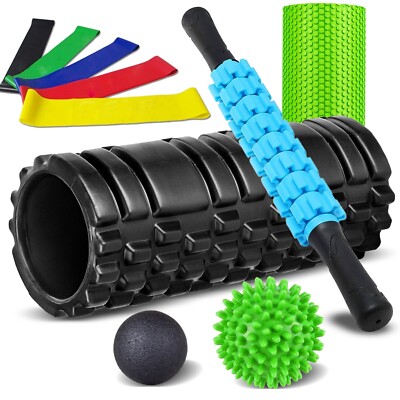 Foam Roller Set Fitness Foam Rollers for Deep Tissue Massage Muscle Foam Roller