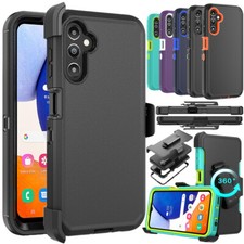 For Samsung Galaxy A14 A13 A53 A54 Shockproof Case Belt Clip Cover Fit Otterbox