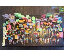 Mixed Dollhouse Lot Fisher Price Mel Appel Playskool Happy Family Figures Dolls