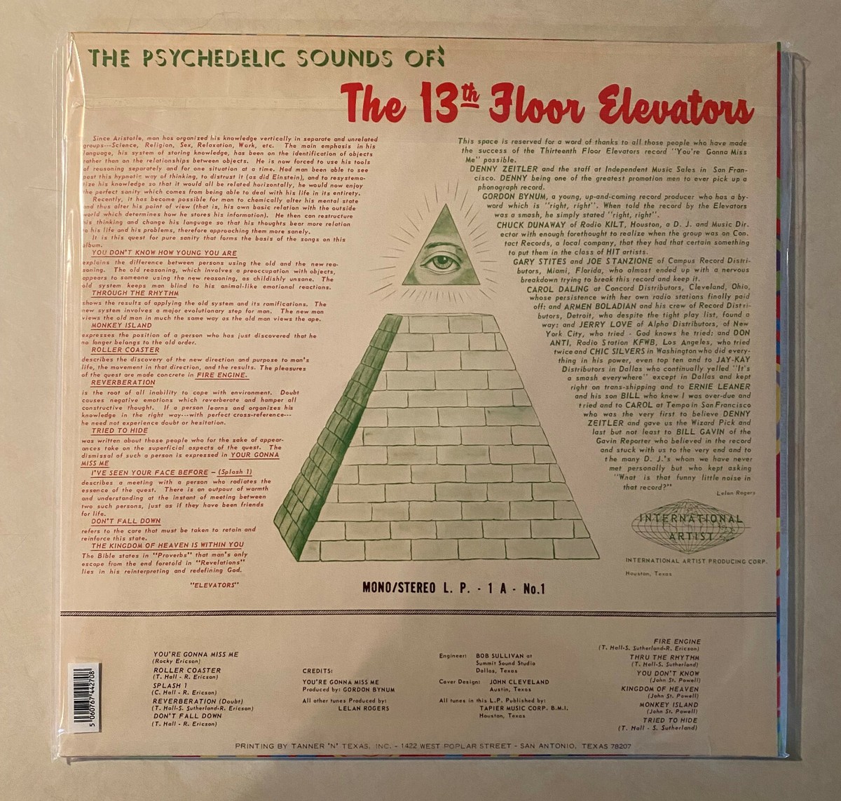 【5セット】13th Floor Elevators The 13th Floor Elevators – The Complete Elevators IA Singles