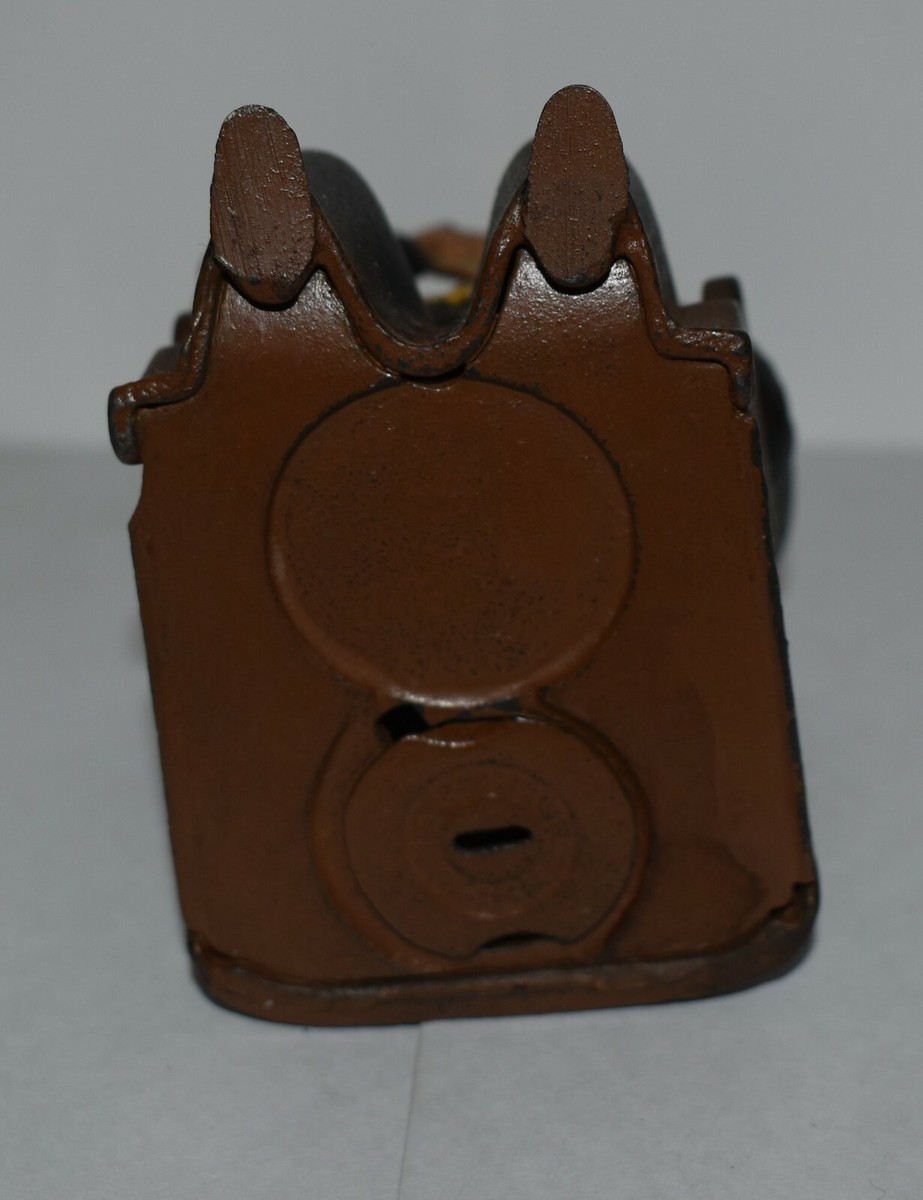 Antique Vintage ORIGINAL Cast Iron TAMMANY HALL BOSS TWEED