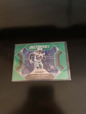Jaylon Smith 2020 Panini Prizm Unstoppable Green Prizm football card Cowboys