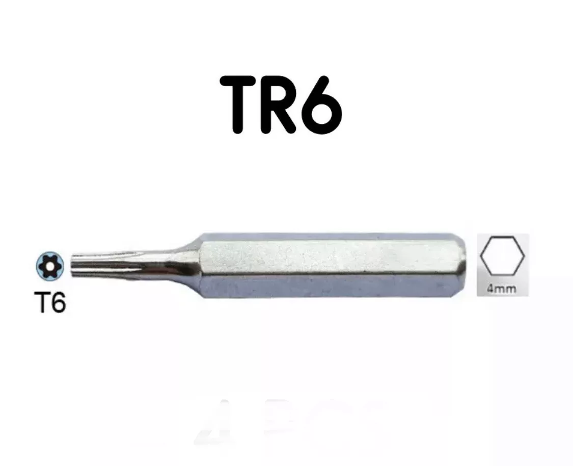 Torx sale bit t6