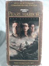 Pearl Harbor VHS 2001 2-Tape Set 60th Anniversary Commemorative