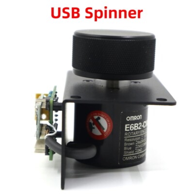 RAC-Spinner USB Arcade Game Spinner Controller For MAME Raspberry Pi PC