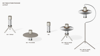 LUMENA M3 Table Stand Package LED Lantern Camping Outdoor | eBay