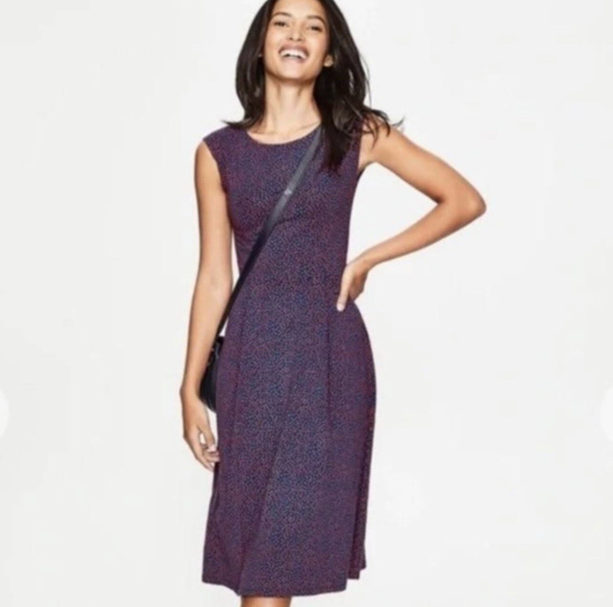 boden marina jersey dress Boden Marina MIDI Jersey Floral Dress