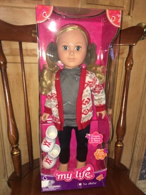my life ice skater doll