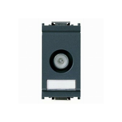 Vimar Idea 16306.10 Gray TV-RD-SAT Pass-Through Socket