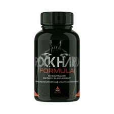 Rock Hard Formula Pills, Rock Hard Formula Male Support - 60 Capsules
