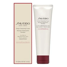 Shiseido Deep Cleansing Foam for Oily To Blemish-Prone Skin 125ml 4.4oz NIB