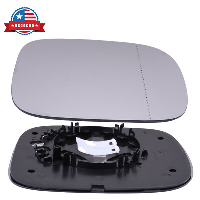 Passenger Right Side Mirror Glass w/Plate for 2007-2014 XC90 2.5L 3.2L 4.4L