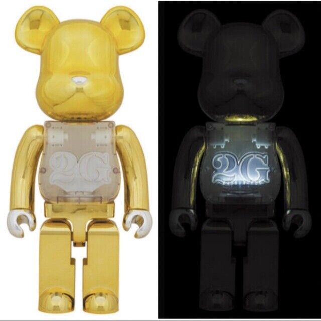 Medicom Toy BE@RBRICK 2G REVERSE 1000% BEARBRICK ...