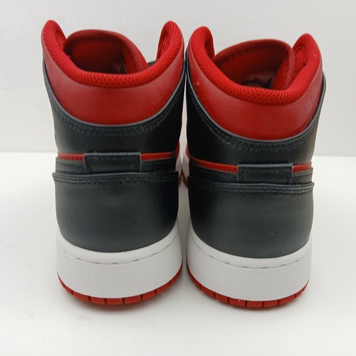 Nike Air Jordan 1 Mid (GS) Gym Red /Black/White Unisex Womens/ Kids UK 6 - Picture 5 of 12