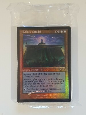 Rare Bolas's Citadel Foil English Magic The Gathering MGT Promo NM/M