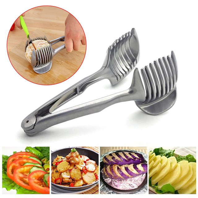 Lemon Lime Slicer Wedger Stainless Steel Cutter Fruit Drinks Tea
