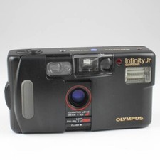 Olympus Infinity Jr Quartz Date - 35mm Point  Shoot Camera - Parts or Repair
