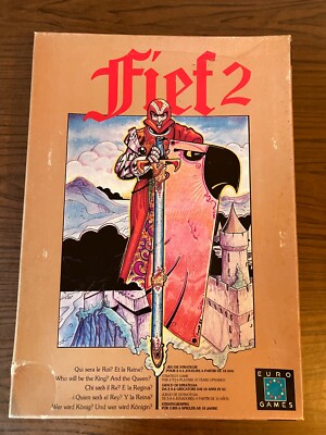 Fief 2 Eurogames Mittelalter-Spiel Wer Wird König ? Wer wird Königin ? Komplett