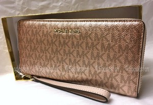 MK gold wallet
