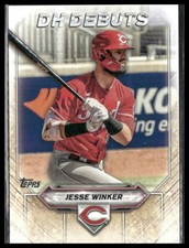 Jesse Winker #DHD-2 2021 Topps DH Debuts Cincinnati Reds