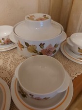 Zuppiera E 6 Ciotoline Porcellana Bavaria SCHERZER VINTAGE