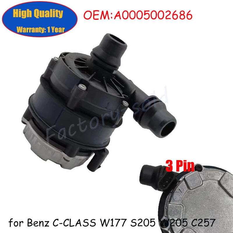 A0005002686 Coolant Auxiliary Water Pump For Mercedes Benz GLC300 