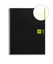Miquelrius 1-subject Graph Poly Notebook A4 8.25 X 11.75 - Green