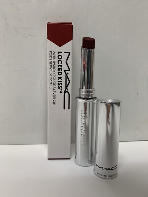 MAC Locked Kiss 24 Hour - #85 Poncy- 0.06 oz Lipstick #461