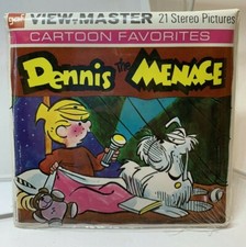 Dennis The Menace Cartoon B 539 1967 View-master Reels Packet Sealed