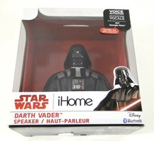 iHome DARTH VADER Disney STAR WARS Travel RECHARGEABLE Bluetooth SIRI Speaker