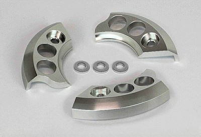 SP TAKEGAWA R. Enginecase Protector Silver GROM/Monkey 125/Super Cub C125/Dax125