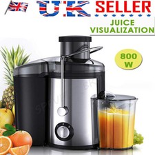 800W Electric Juicer Fruit Vegetable Blender Juice Extractor Citrus Machine New